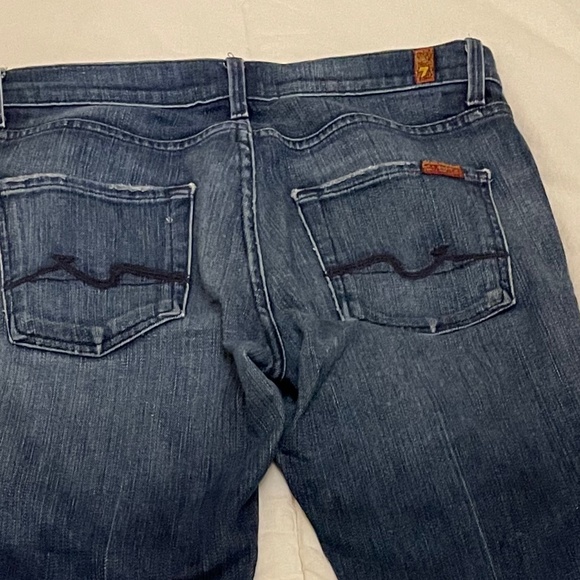 7 For All Mankind "High Waist Bootcut" (mid rise) Size 29 Great Condition! - Picture 11 of 11